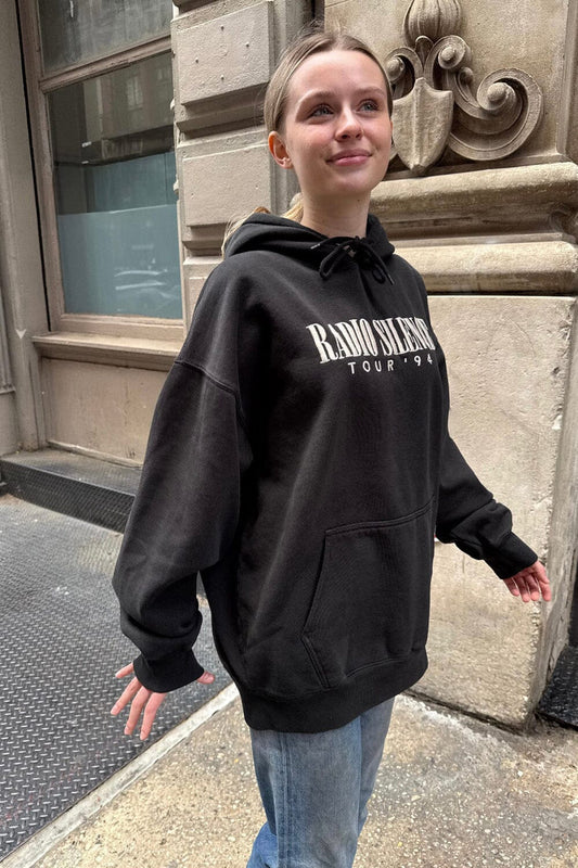 Christy Radio Silence Hoodie - Brandy Melville Hot Sale