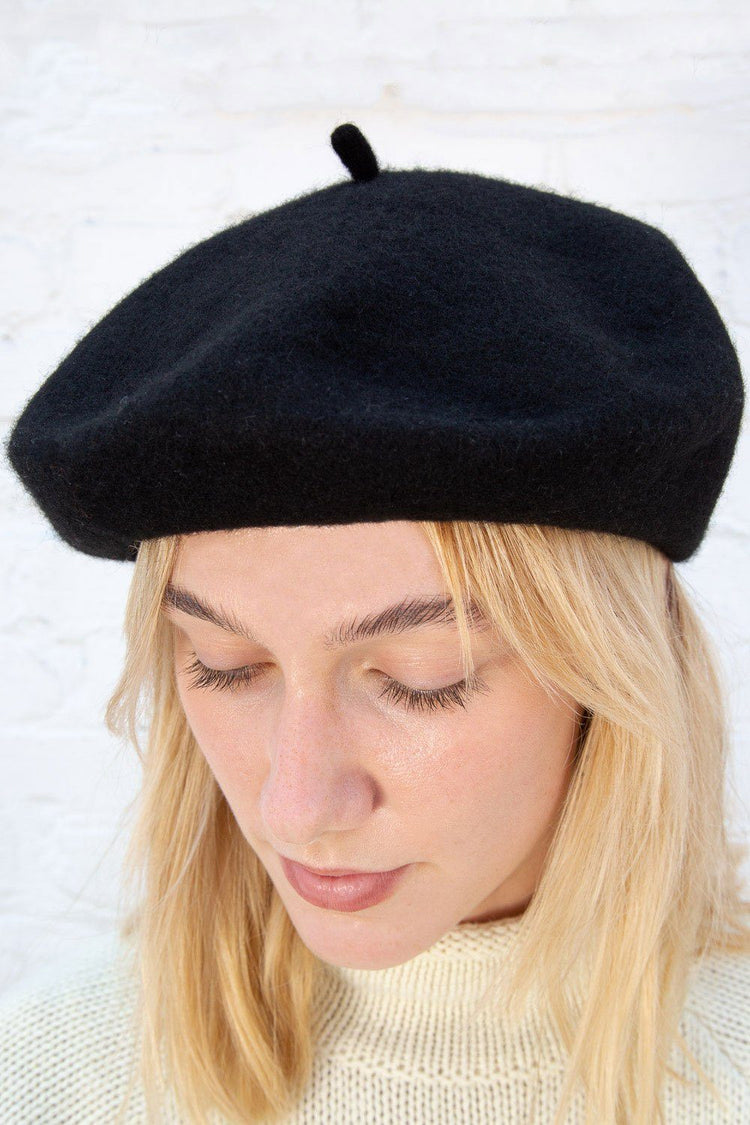 Wool Beret - Brandy Melville Classic