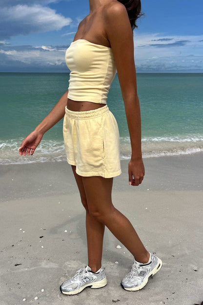 Rosa Sweatshorts - Brandy Melville Sale
