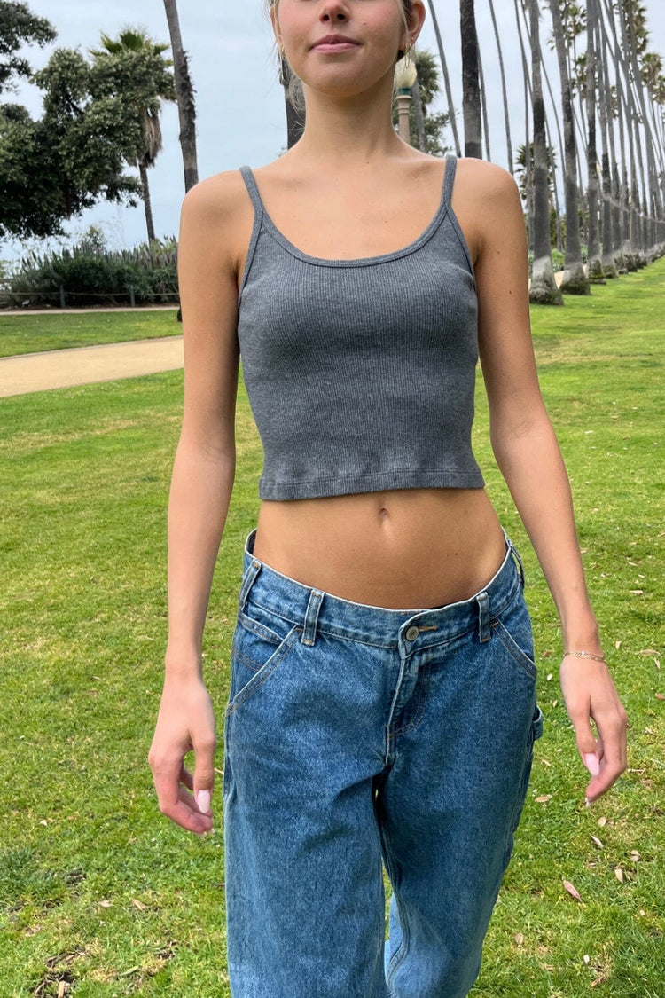 Beyonca Crop Tank - Brandy Melville Great Value