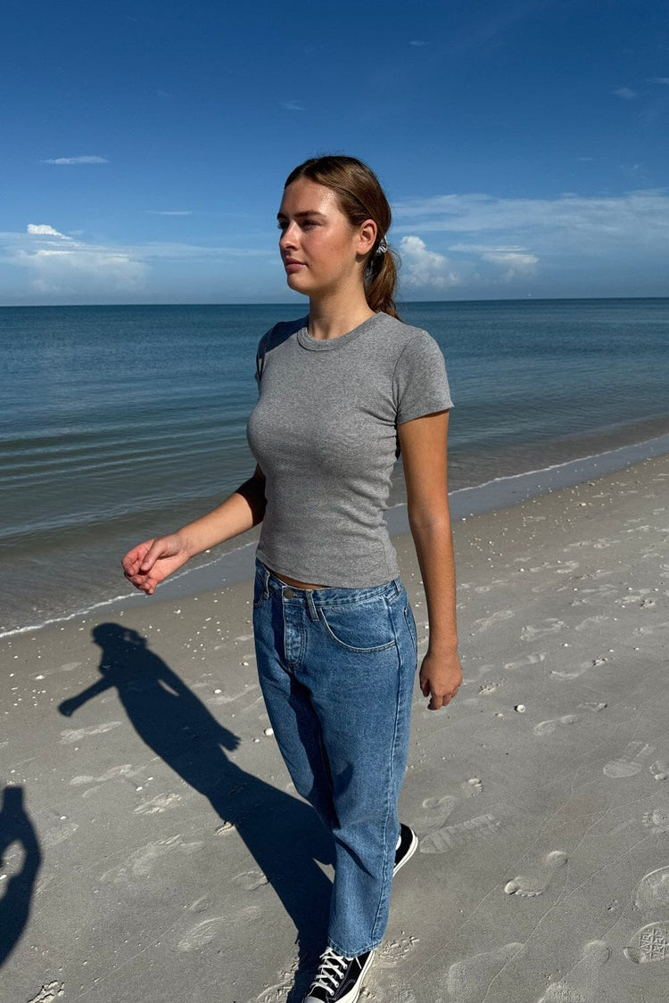 Hailie Basic Top - Brandy Melville New