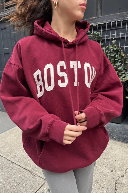 Christy Boston Hoodie - Brandy Melville Value