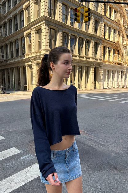 Cameron Cropped Sweater - Brandy Melville Deals