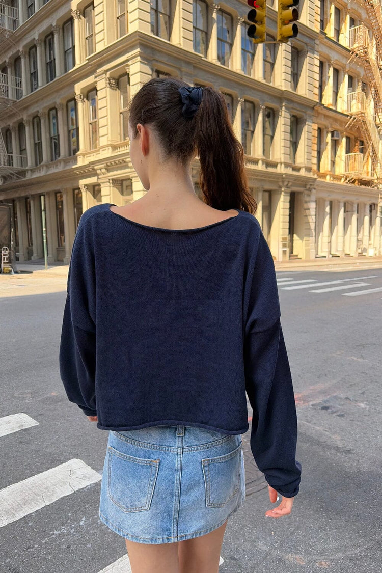 Cameron Cropped Sweater - Brandy Melville Deals