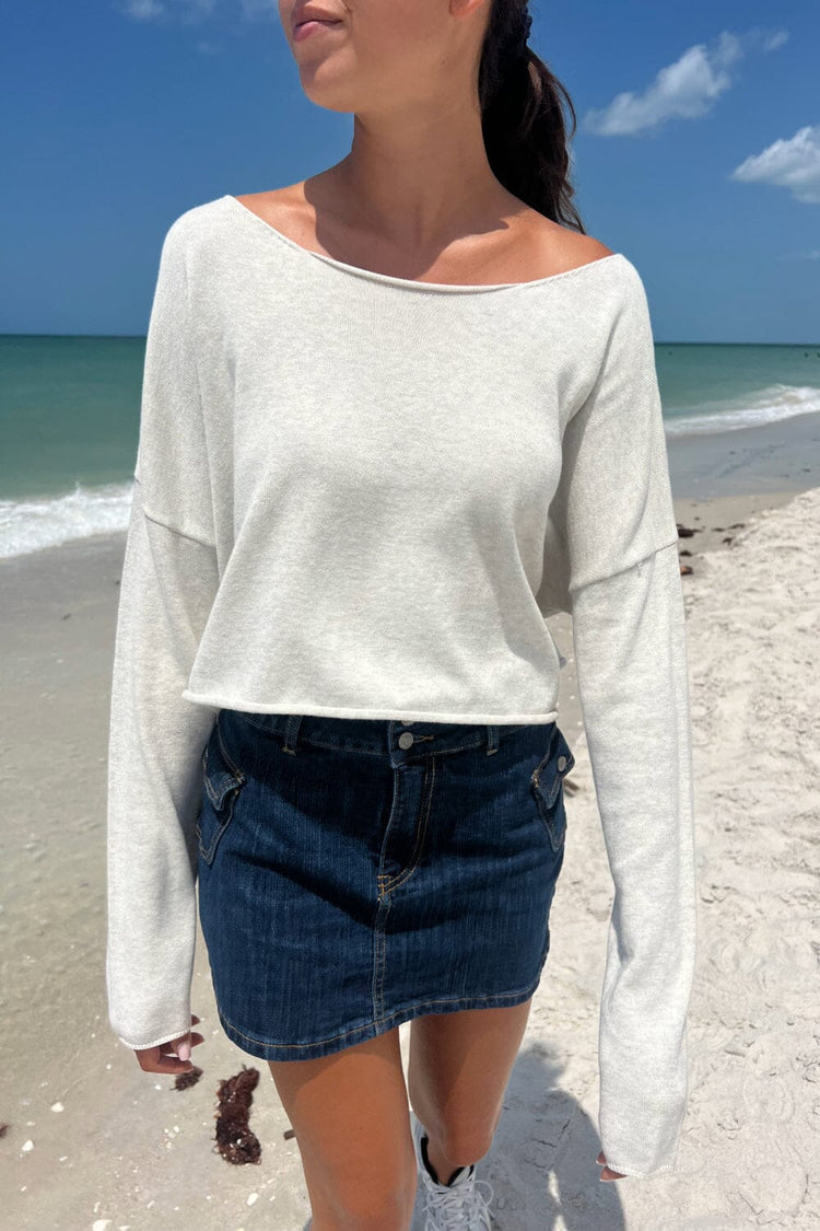 Cameron Cropped Sweater - Brandy Melville Deals