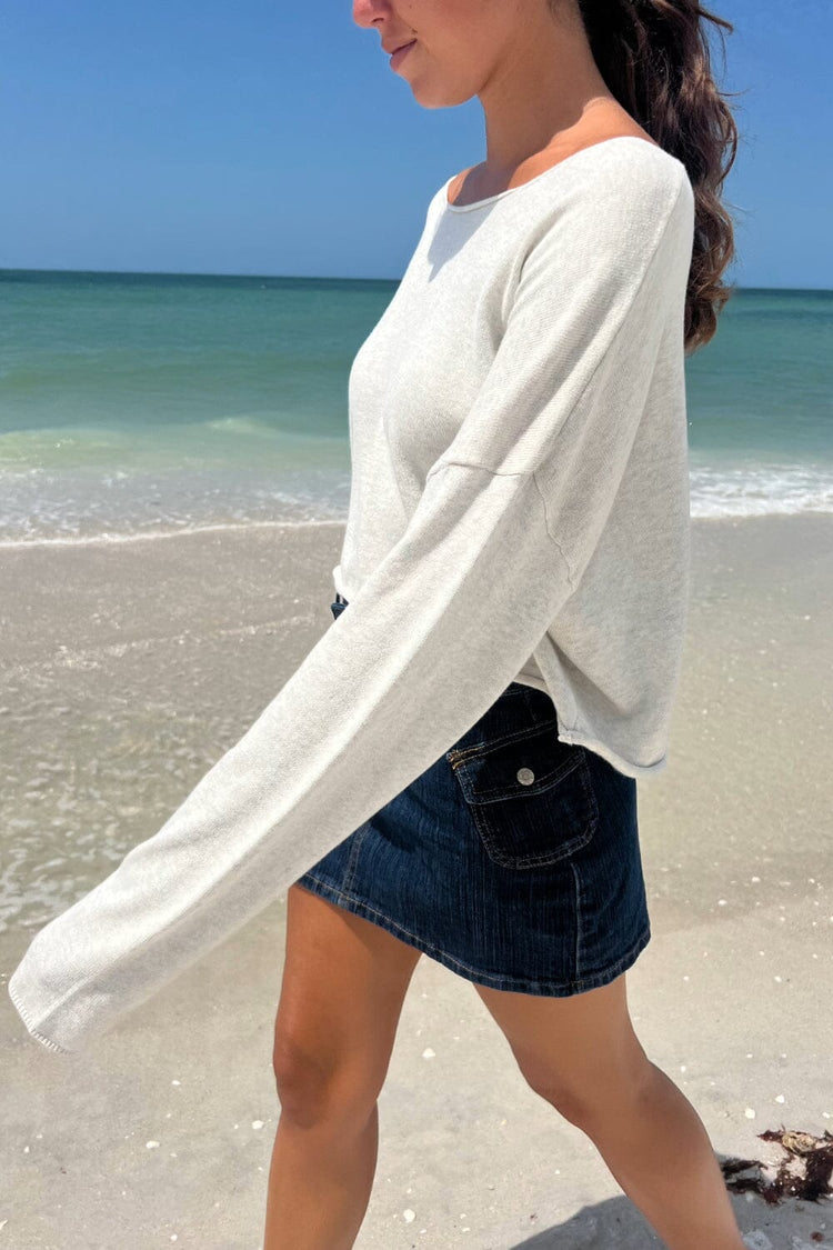 Cameron Cropped Sweater - Brandy Melville Deals