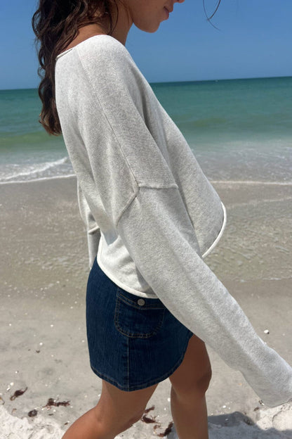 Cameron Cropped Sweater - Brandy Melville Deals