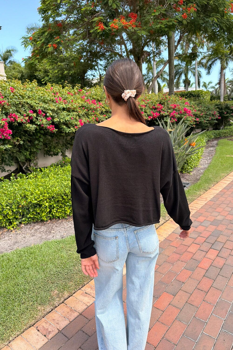 Cameron Cropped Sweater - Brandy Melville Deals