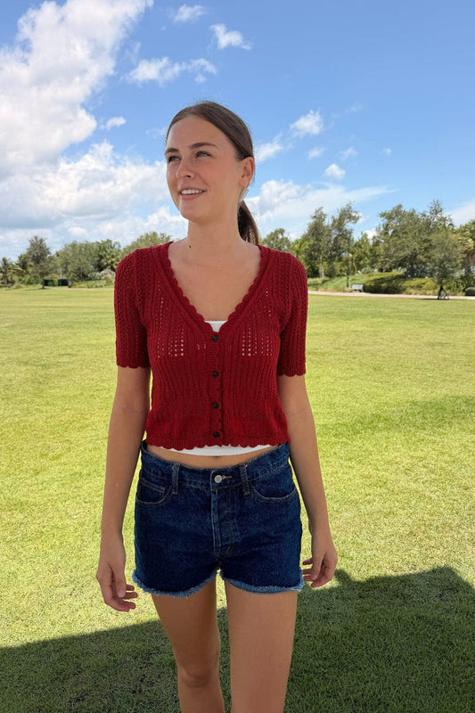 Ruby Cardigan - Brandy Melville Trusted