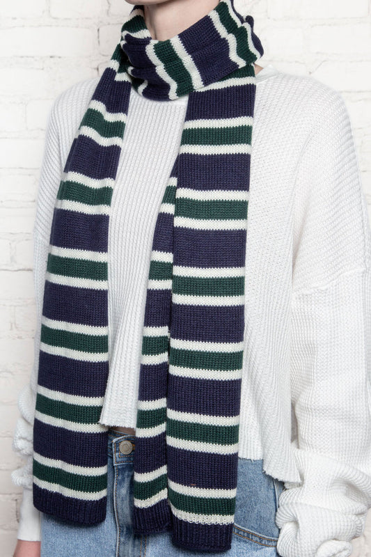 Striped Scarf - Brandy Melville Trending