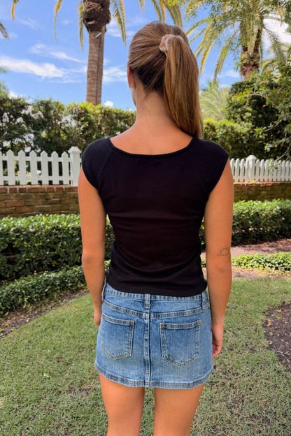 Dahlia Knit Top - Brandy Melville Discount