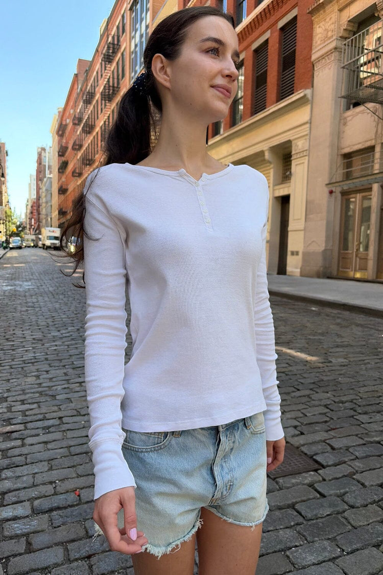 Callan Long Sleeve Top - Brandy Melville New