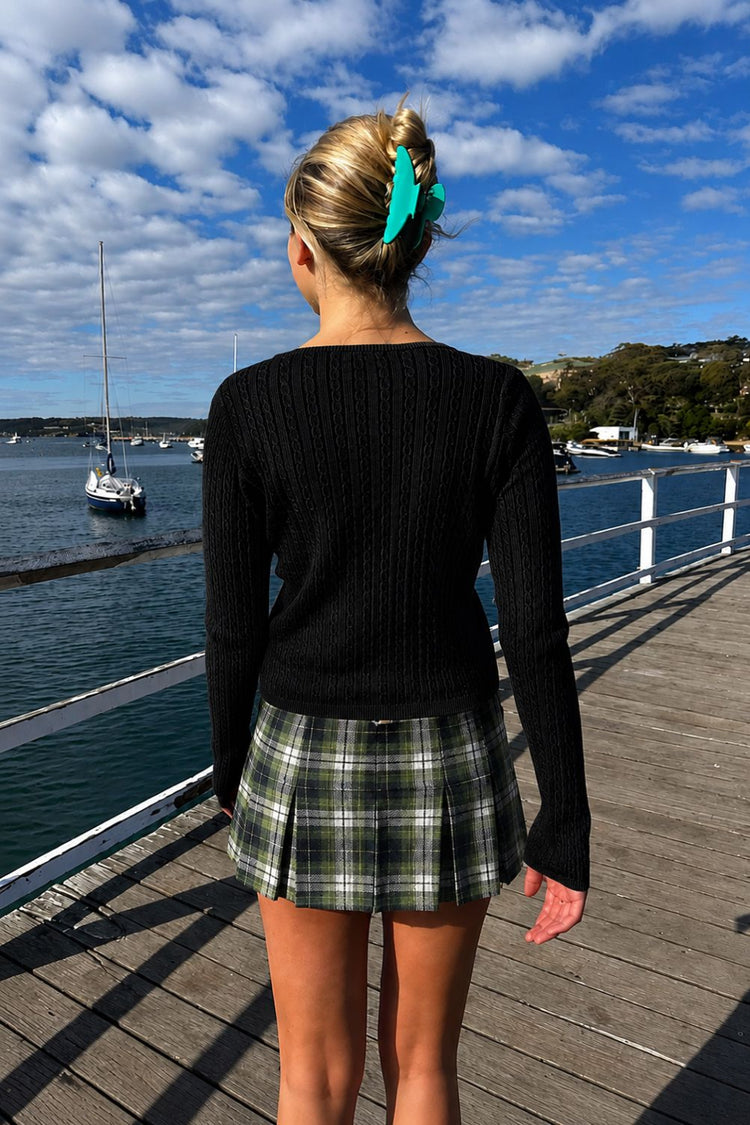 Riley Plaid Skirt - Brandy Melville Trending