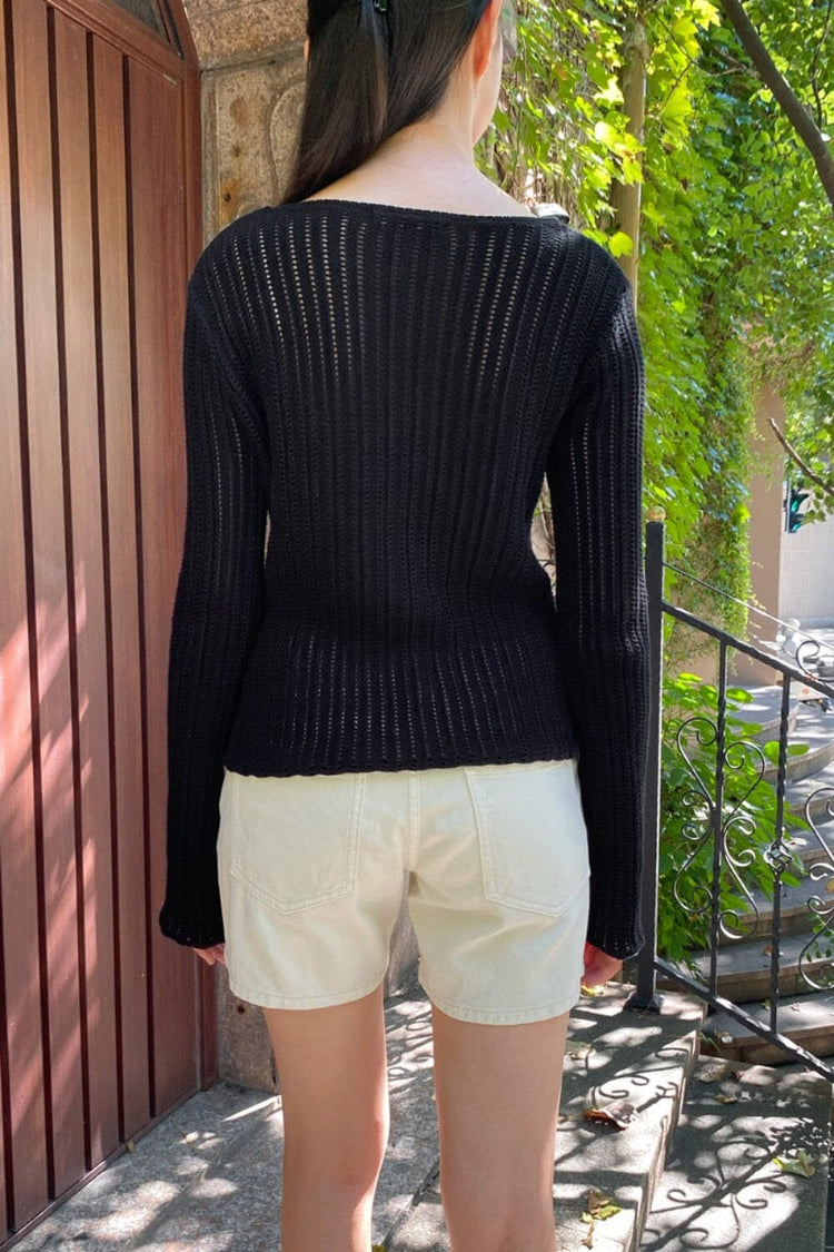Monica Knit Top - Brandy Melville Signature