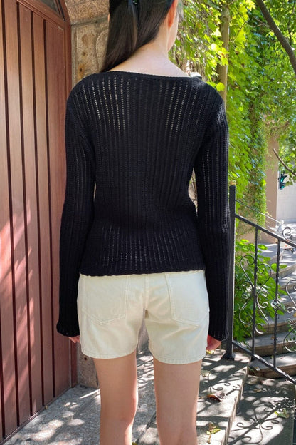 Monica Knit Top - Brandy Melville Signature
