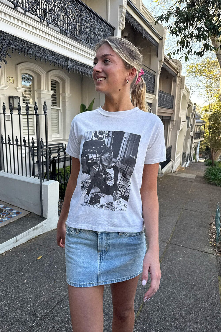 Chloe Rock Top - Brandy Melville Great Value