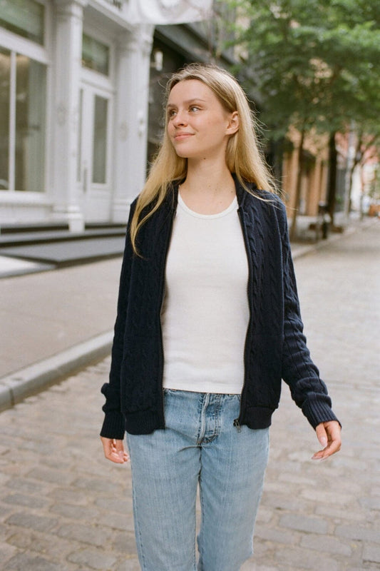 Ayla Cable Knit Sweater - Brandy Melville Best Seller