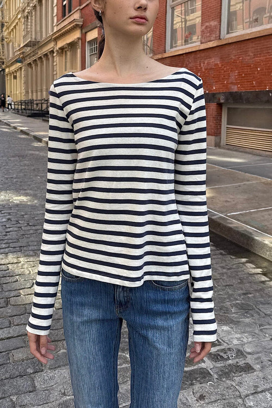 Jennie Striped Top - Brandy Melville Great Value