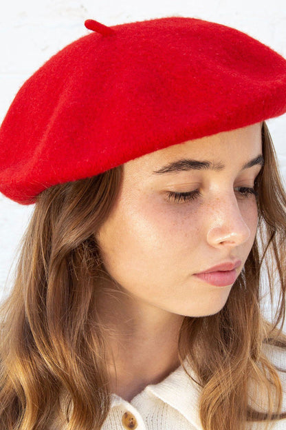 Wool Beret - Brandy Melville Classic