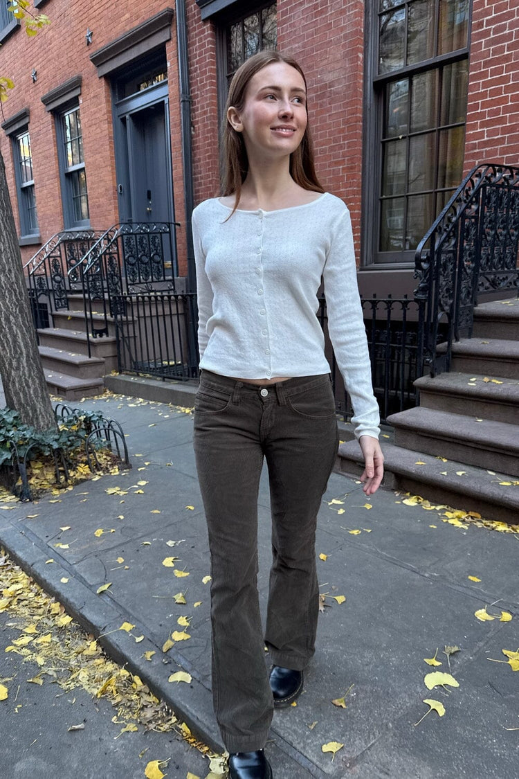Annie Corduroy Pants - Brandy Melville Hot Sale