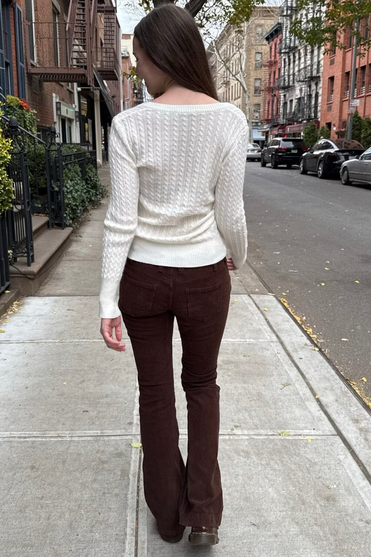 Annie Corduroy Pants - Brandy Melville Hot Sale