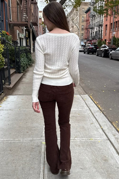 Annie Corduroy Pants - Brandy Melville Hot Sale