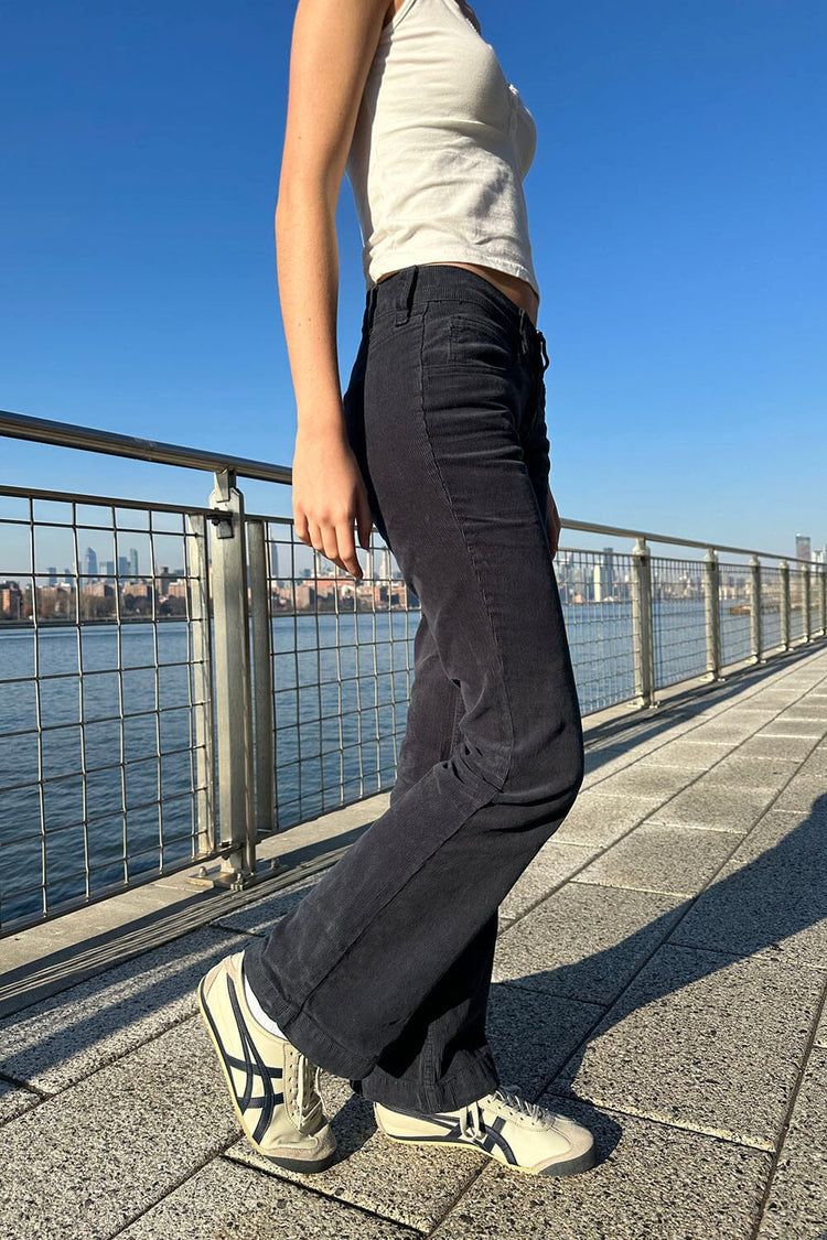 Annie Corduroy Pants - Brandy Melville Hot Sale