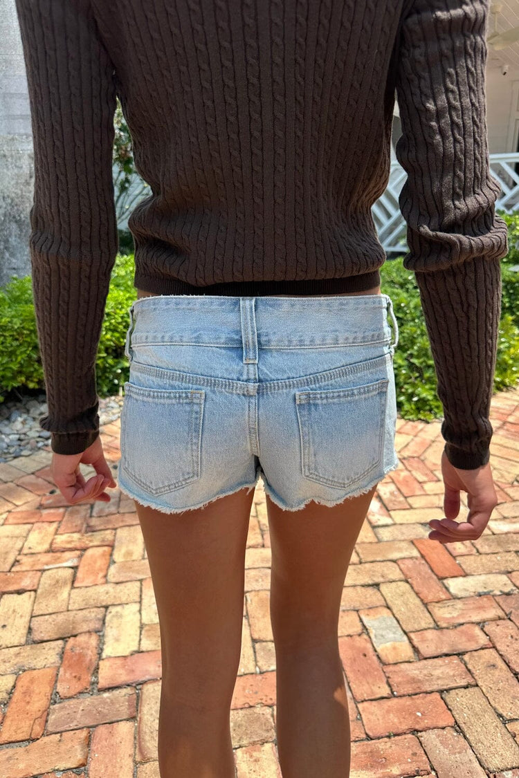 Elsie Denim Shorts - Brandy Melville Special Offer