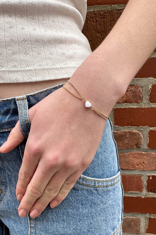 Heart Bracelet - Brandy Melville Hot Sale