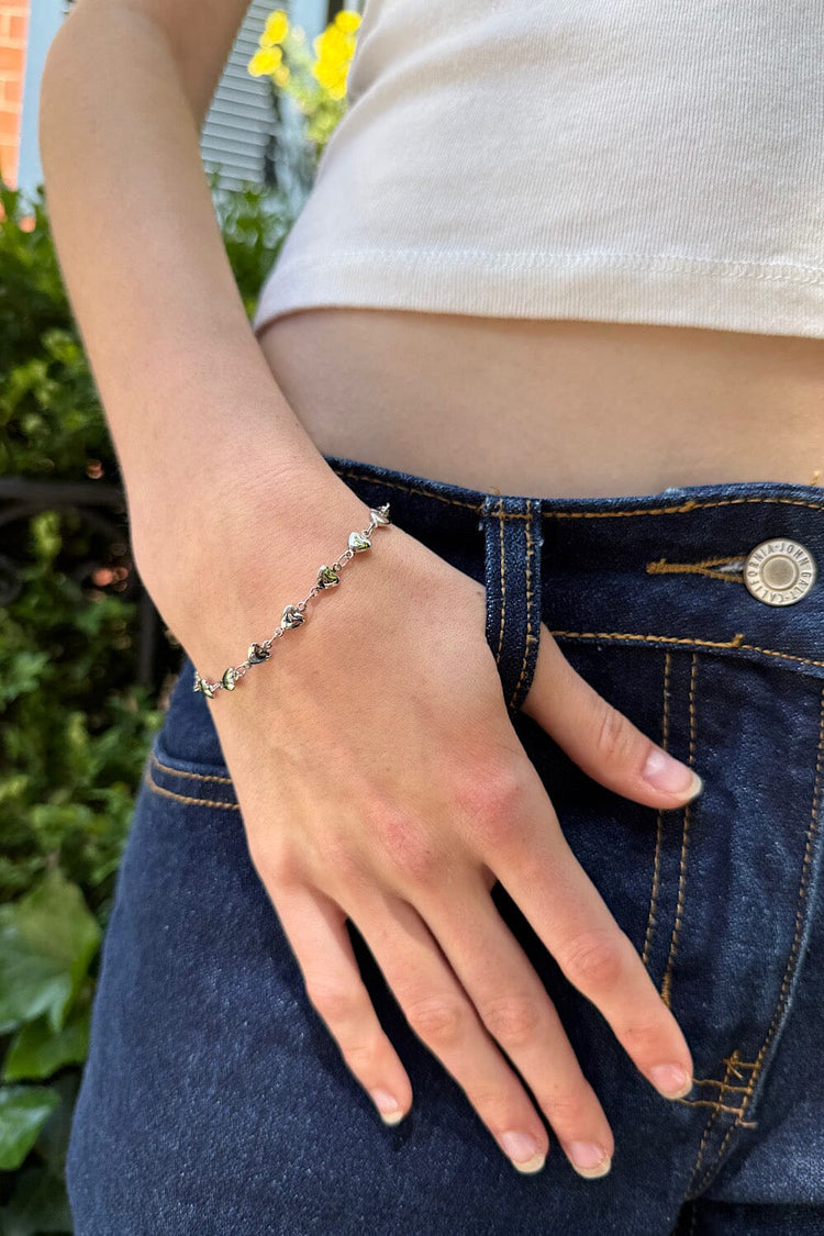 Heart Bracelet - Brandy Melville Recommended
