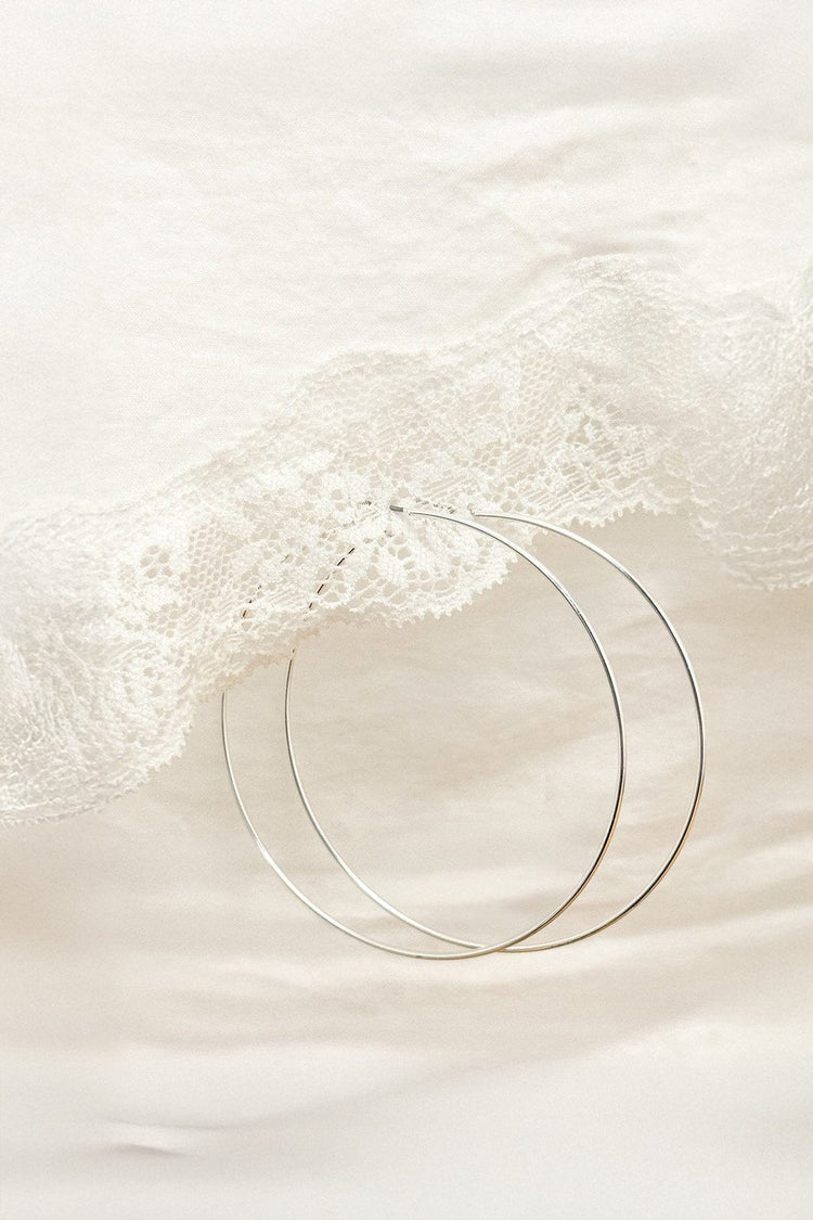 Thin Hoop Earrings - Brandy Melville Deals