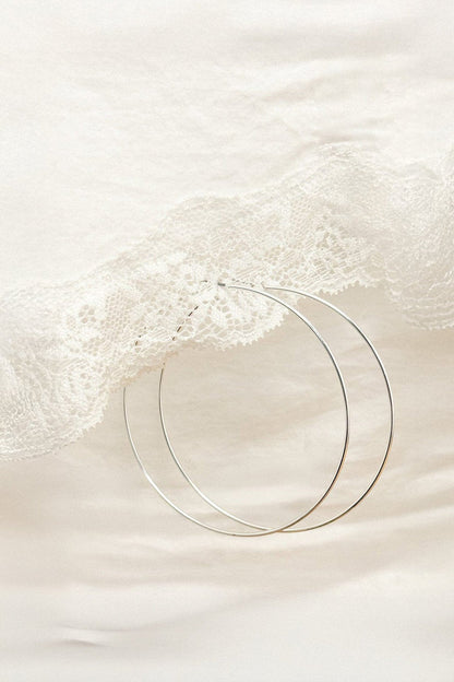 Thin Hoop Earrings - Brandy Melville Deals