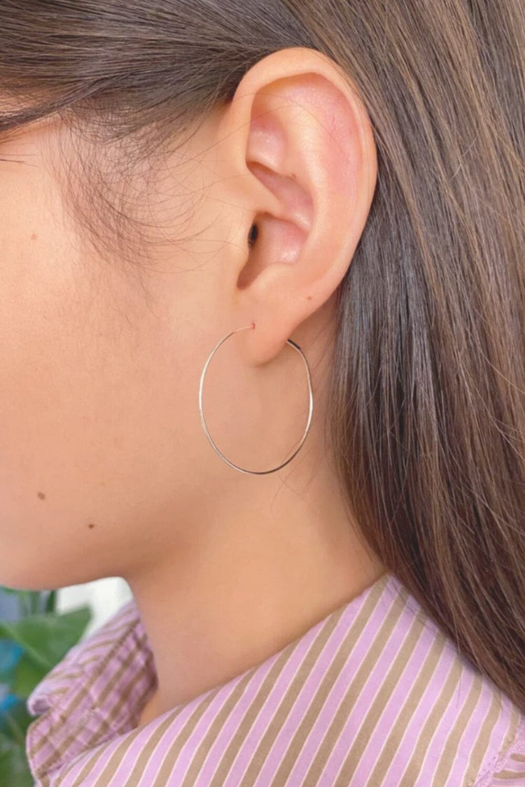 Thin Hoop Earrings - Brandy Melville Deals
