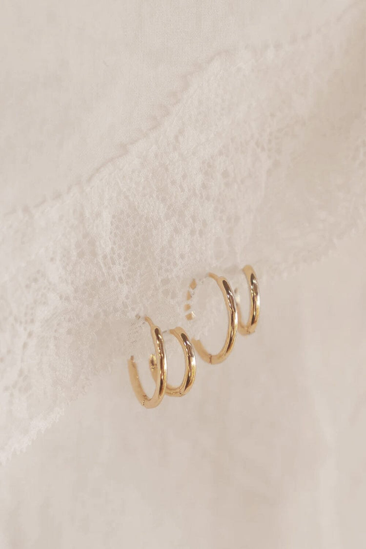 Hoops Earrings Set - Brandy Melville Best Seller