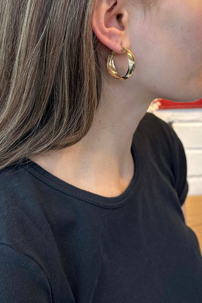 Hoop Earrings - Brandy Melville Premium
