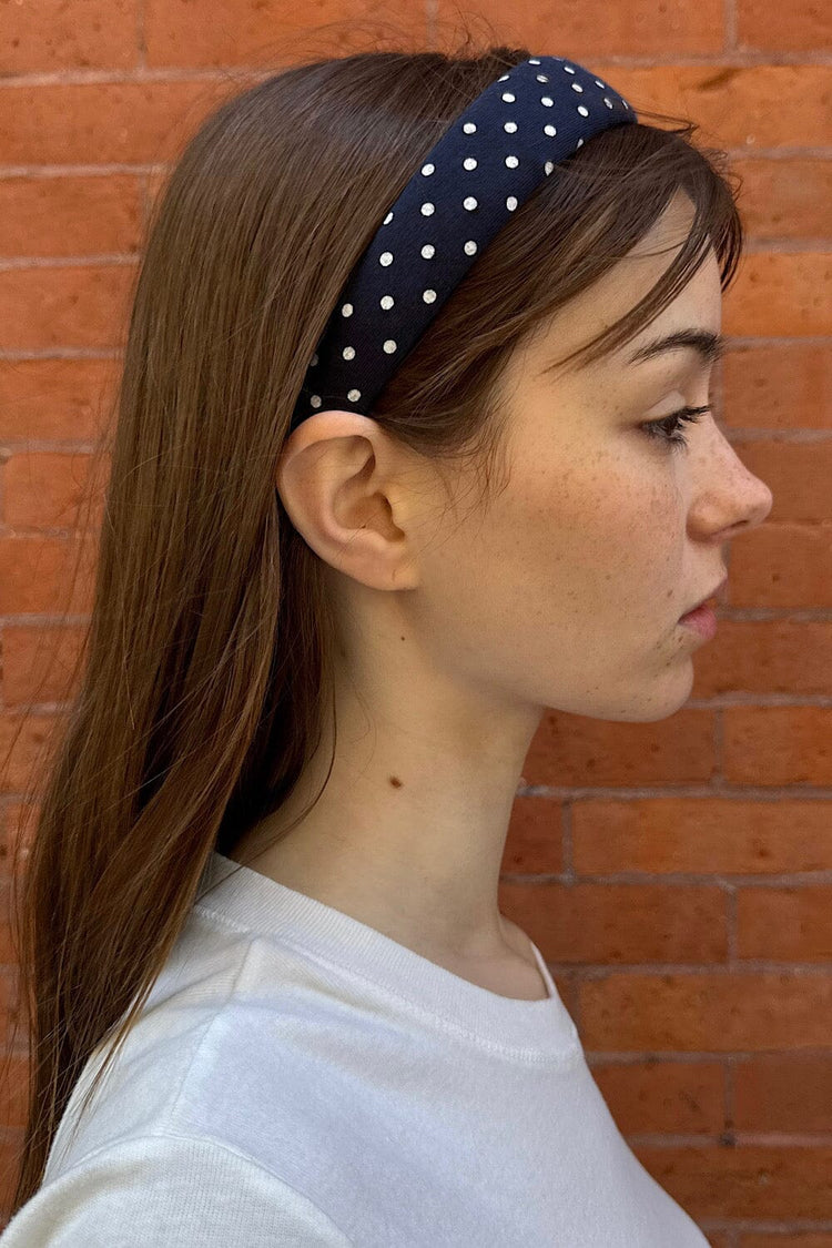 Polka Dots Headband - Brandy Melville Essential