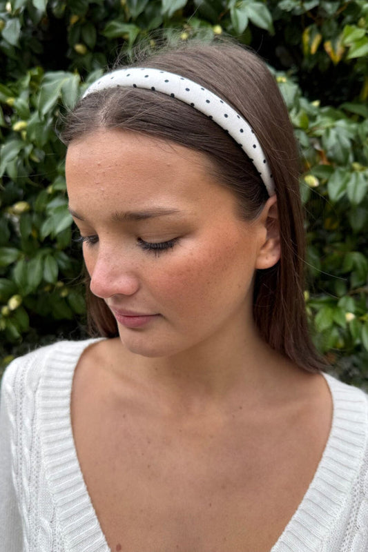 Polka Dots Headband - Brandy Melville Sale