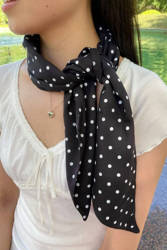 Polka Dot Scarf - Brandy Melville Classic