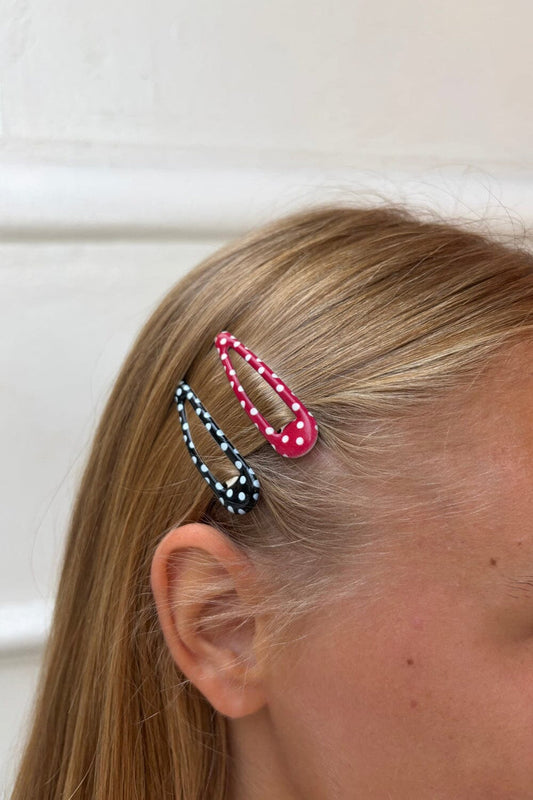 Polka Dot Hair Clips - Brandy Melville Hot Sale