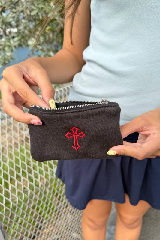 Cross Coin Purse - Brandy Melville Recommended