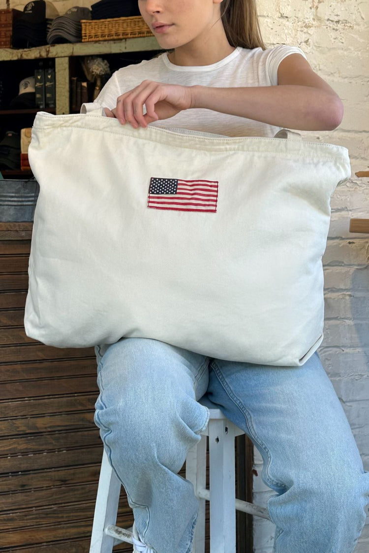 American Flag Tote Bag - Brandy Melville Customer Favorite
