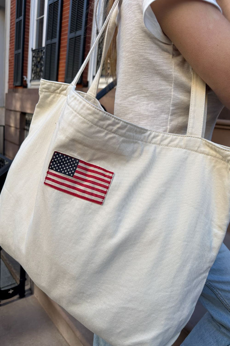 American Flag Tote Bag - Brandy Melville Customer Favorite