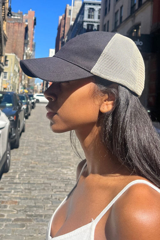 Katherine Mesh Cap - Brandy Melville Value