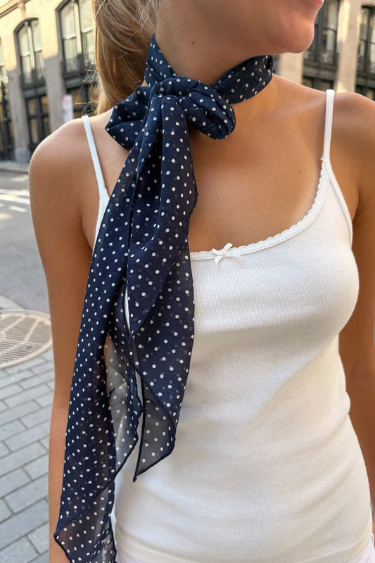 Polka Dots Scarf - Brandy Melville Premium