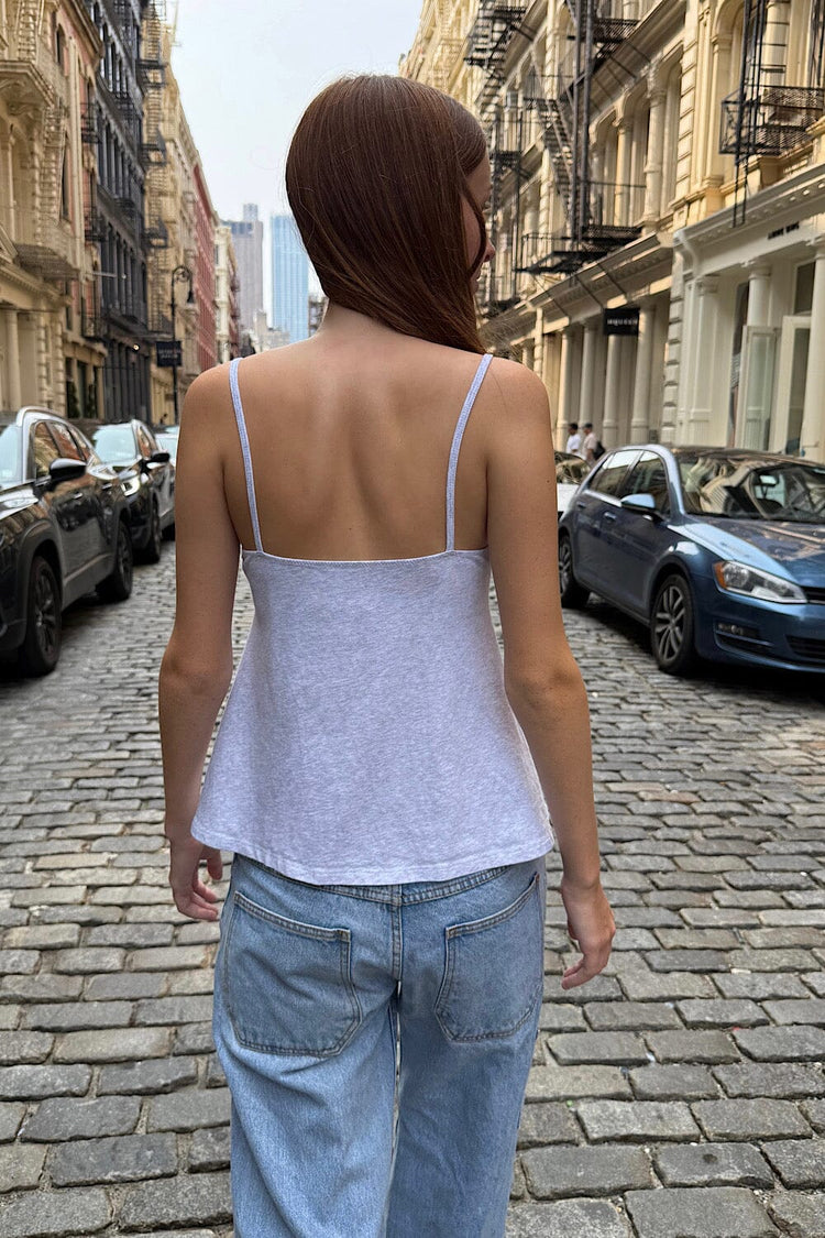 Amara Ruffle Tank - Brandy Melville Essential