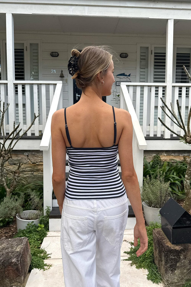 Amara Striped Tank - Brandy Melville Essential