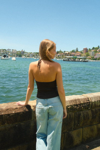 Cleo Halter Top - Brandy Melville Latest