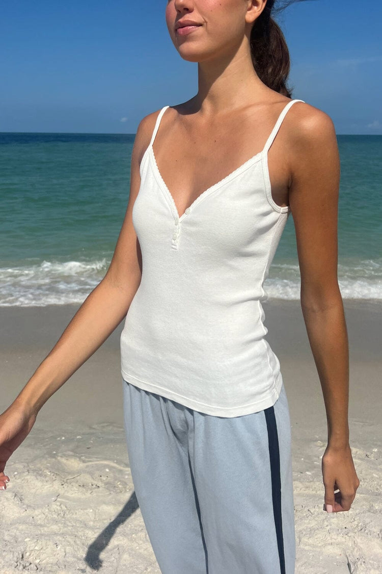 Lorene Button Top - Brandy Melville Everyday