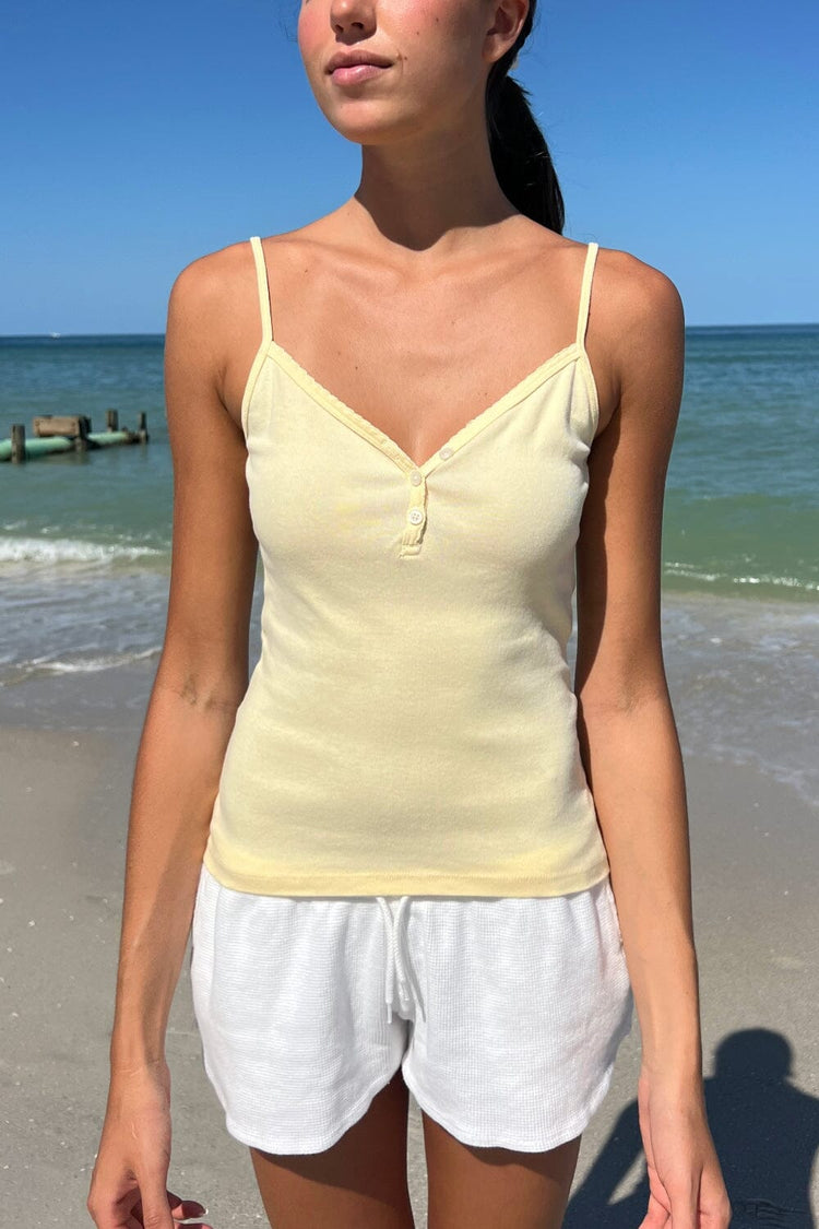 Lorene Button Top - Brandy Melville Everyday