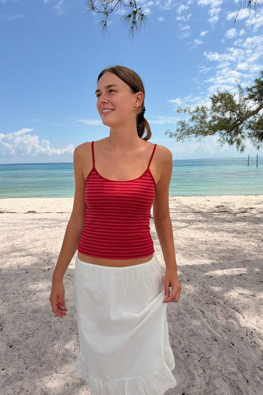 Skylar Striped Tank - Brandy Melville Customer Favorite